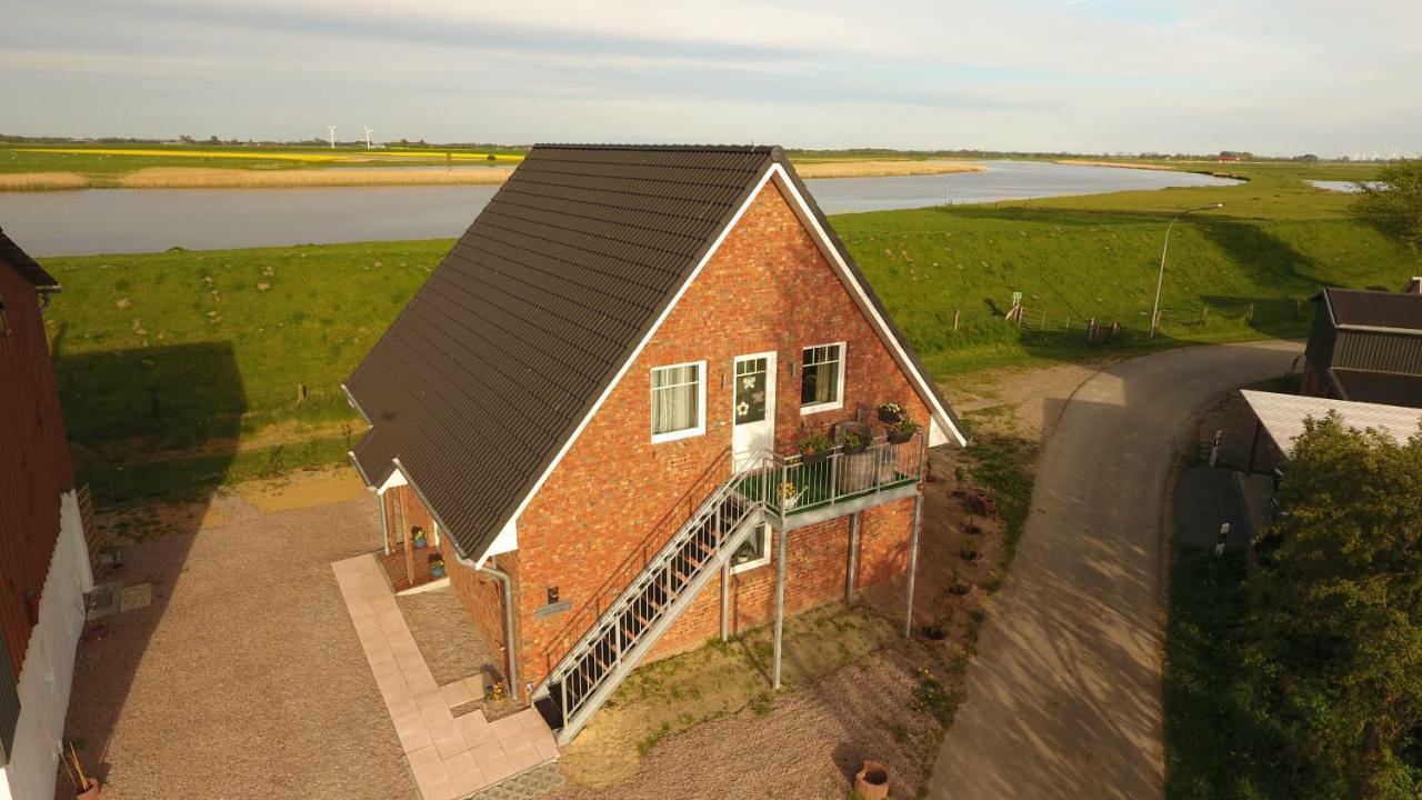 Ferienhaus-Hemmerdeich Oldenswort Eksteriør bilde